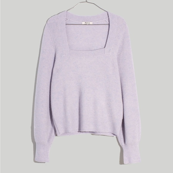 Madewell Sweaters - Madewell Melwood Square Neck Pullover
